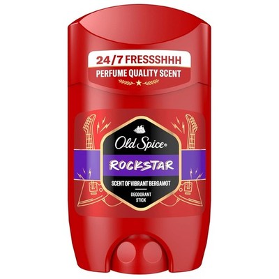 Old Spice Rockstar Deostick 50ml, 24/7 Frischhh bei Täglicher Anwendung