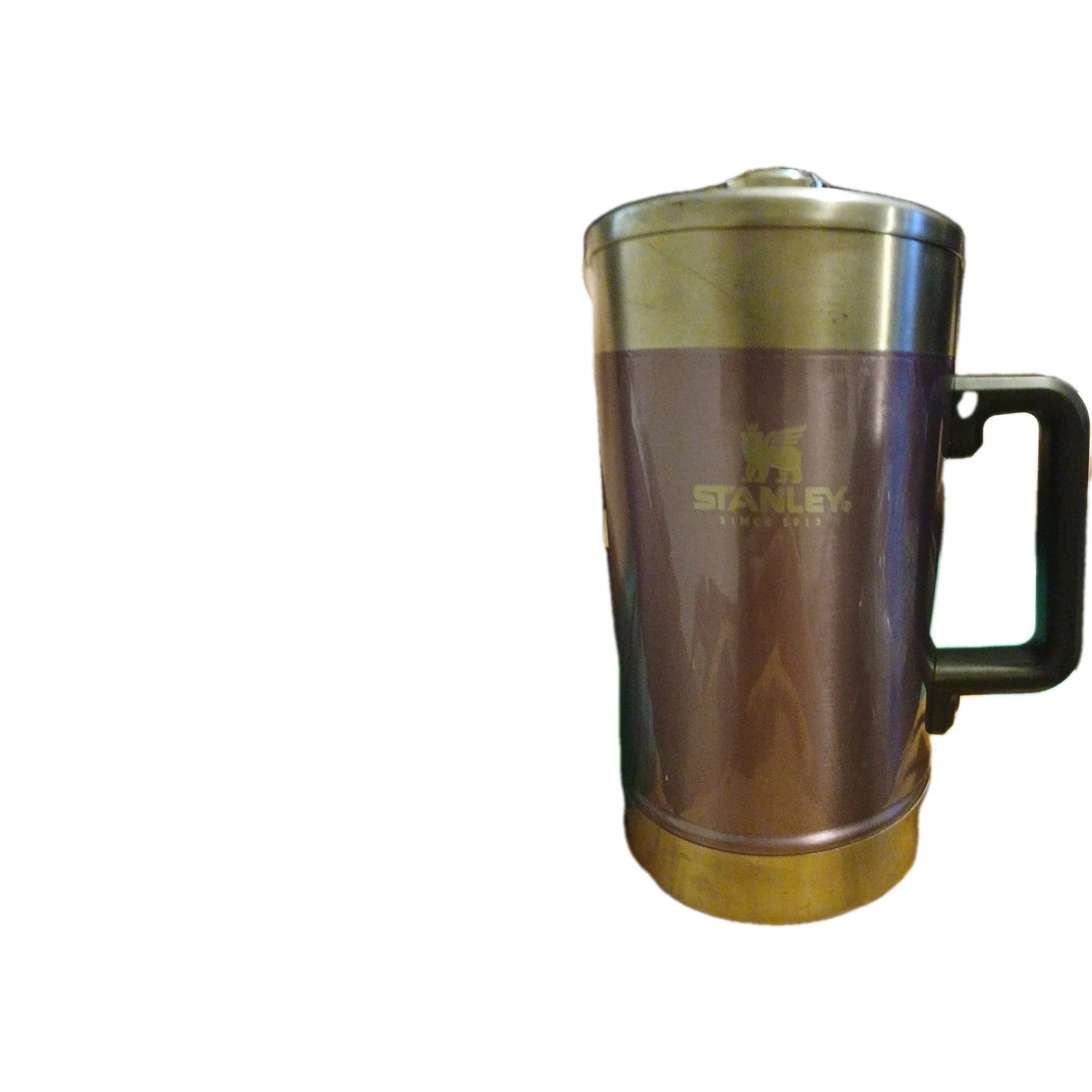 STANLEY Classic Stay-Hot French Press Coffee Maker 48 oz 5 Minute Brew, 4 Hours