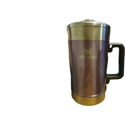 STANLEY Classic Stay-Hot French Press Coffee Maker 48 oz 5 Minute Brew, 4 Hours