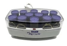 Conair More Big Curls Hot Curlers Rollers with 10 Clips Tested Model CHV12N GUC