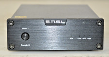 S.M.S.L Sanskrit Mini DAC USB/Optical/Coaxial Inputs RCA Output Black US Plug.
