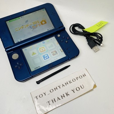 [LCD RANK S][Bottom IPS] New Nintendo 3DS XL Metallic Blau Konsole Japanisch 667