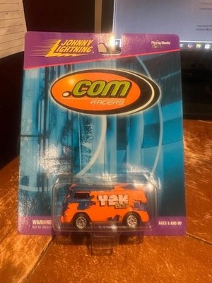 1999 Johnny Lightning .Com Racers Y2K Bus Orange