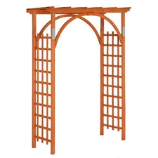 Outdoor Garden Wooden Arbor Arches Pergola Trellis Climbing Plant Wedding Party