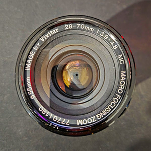 Vivitar 28-70mm f/3.9-4.8 MC Macro Zoom Lens Manual Focus - Pentax K 55mm Dia