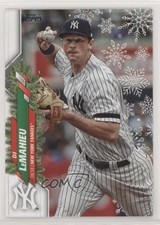 2020 Topps Holiday WalMart Mega Box Metallic DJ LeMahieu #HW97 fm0