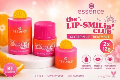 (832,92 /kg) essence the LIP-SMILin  CLUB 2 x Glycerin Lip Treatment 2 x 12 g