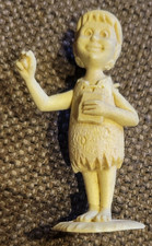 Vintage MARX 1960'S FLINTSTONES PLAYSET Hanna Barbara Teacher Secretary Figure