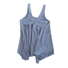 Prana Knit Tank Top Small Shirt Mauve Light Purple Lightweight Asymmetrical