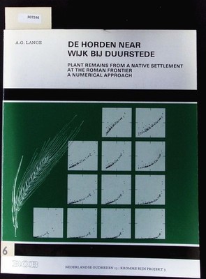 Plant remains from a native settlement at the Roman frontier ;numerical approach