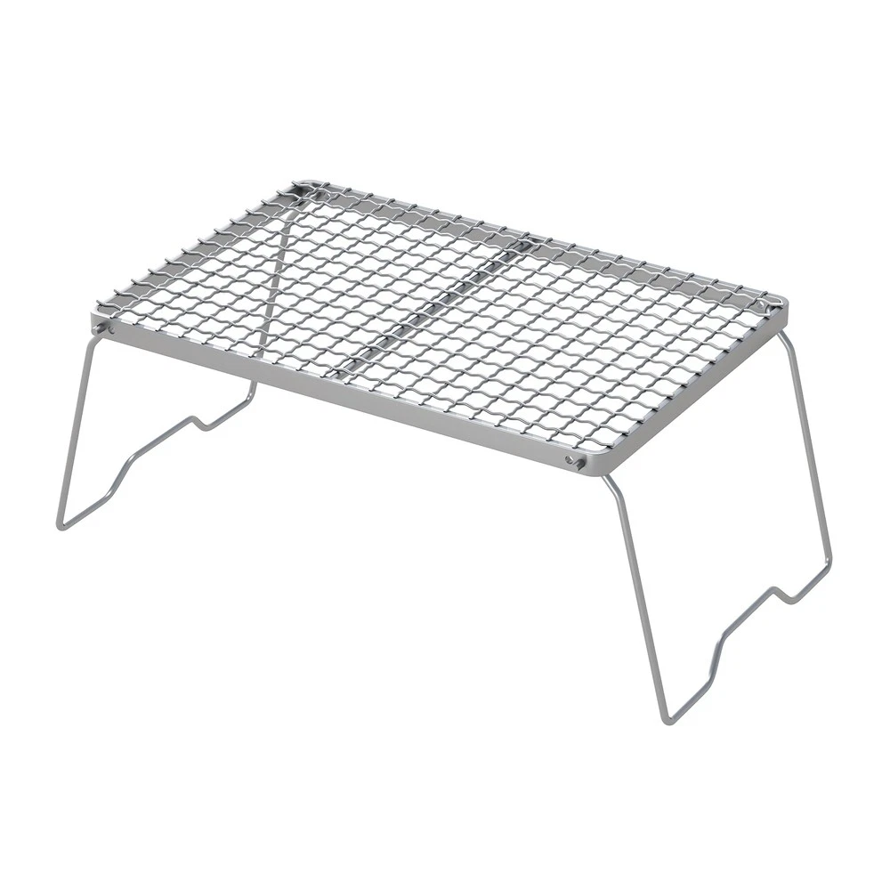 Grillz Portable BBQ Grill Charcoal Smoker Foldable Legs Camping Outdoor