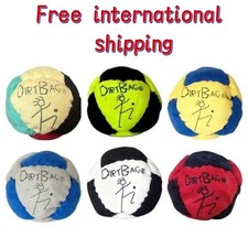 DirtBag Suede Footbag Hacky Sack multicolor brand new out the bag