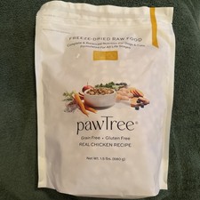 Pawtree Dog Cat Food Freeze-Dried Raw Nutrient-Rich All-Natural Chicken