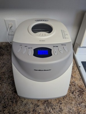 Hamilton Beach 29881 Type BM07 Digital Bread Maker Machine White 12-Settings