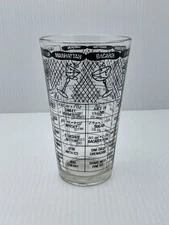 Bartender Cocktail Measuring Glass Cup Bar Mixed Drink Recipes 16 oz Irwinware 