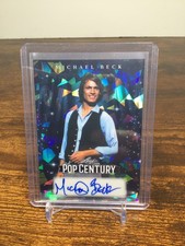 2026 Leaf Metal Pop Century Michael Beck AUTO Cracked Ice #'d 2/15 The Warriors 