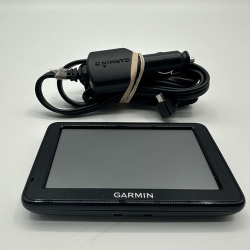 GARMIN GPS NUVI 2455LM With Car Charger Black Works Tested Life Maps Bundle