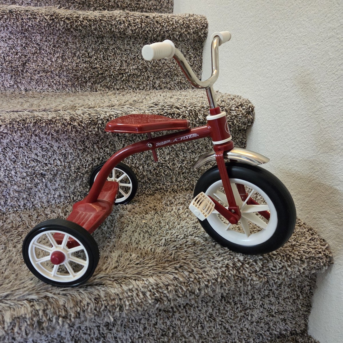 Vintage Radio Flyer Miniature Tricycle Small Red Bike