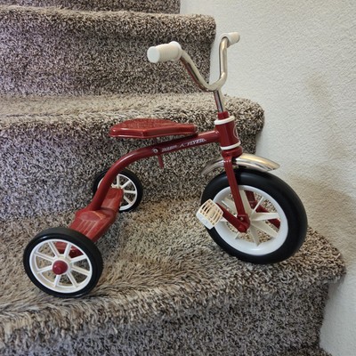 Vintage Radio Flyer Miniature Tricycle Small Red Bike