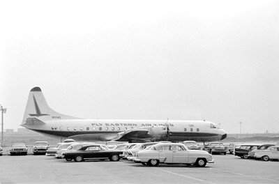 EASTERN AIRLINES, Lockheed Electra, N5540, 35mm size NEGATIVE