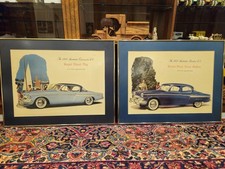 1955 Studebaker Accessory Commander President Original Showroom Poster 2 Framed 1955 Studebaker Accessory Commander President Original Showroom Poster 2 Framed