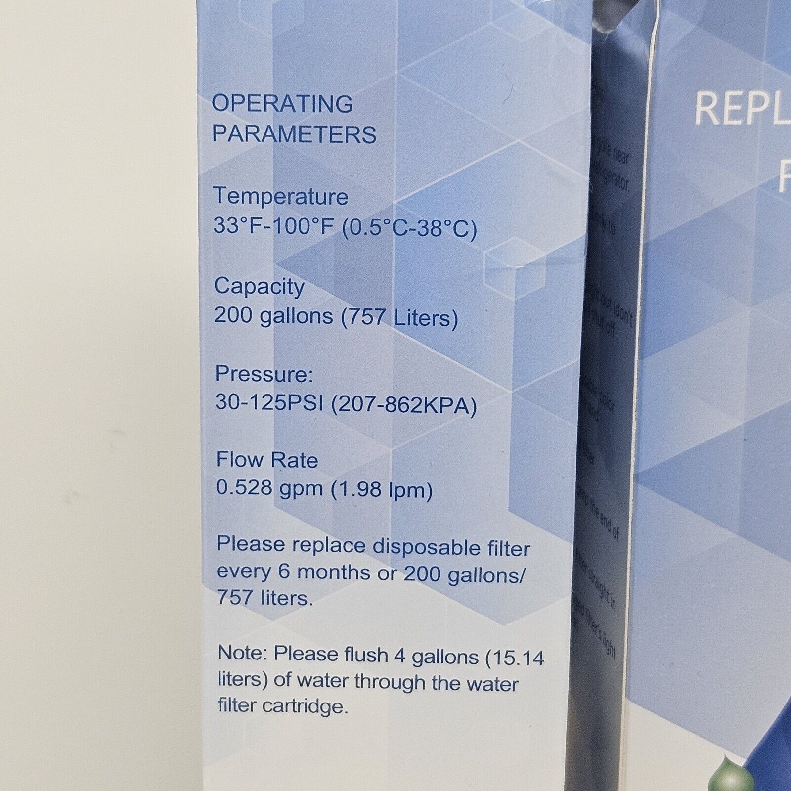 Waten H20 Replacement Water Filter ULTRAWF 469999 For Frigidaire Kenmore 3pk