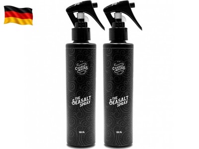 Sea Salt Spray - 200 ml, 2er Pack, Starker Halt, Mediterranean Breeze-Duft -