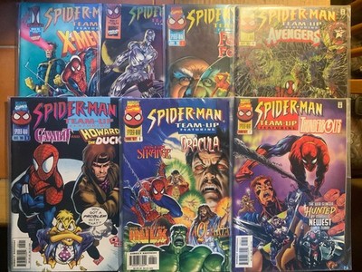 Marvel Comics - SPIDER-MAN TEAM-UP #1, 2, 3, 4, 5, 6, 7 SET (1995 / 1996 / 1997)