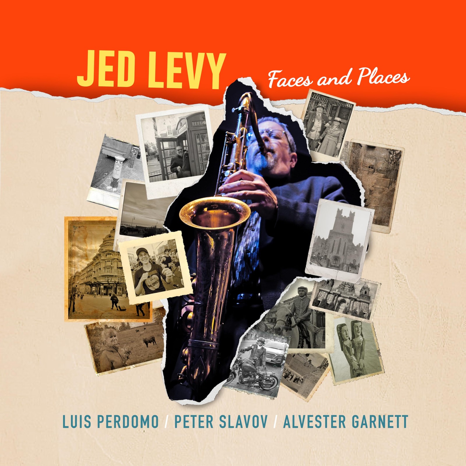 Jed Levy Faces and Places (CD)