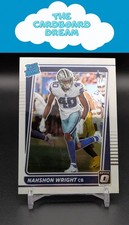 Nahshon Wright 2021 Donruss Optic #285 RC Rookie Dallas Cowboys