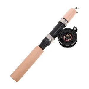 Portable Telescopic Fishing Rod And Reel Combo For Ice Fishing And Outdoor Use