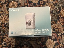 Canon PowerShot SD630 Digital ELPH 6.0 MP Digital Camera With Accessories