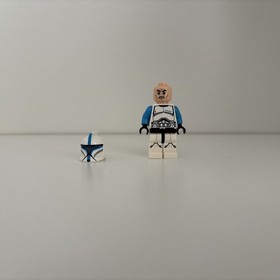 LEGO Star Wars Minifigure Clone Trooper Phase 1 Lieutenant 75085 Printed Legs