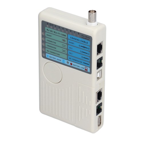 Network Cable Tester 4 In 1 Coaxial Wire Testers For RJ45 BNC RJ11 USB - Picture 23 of 24