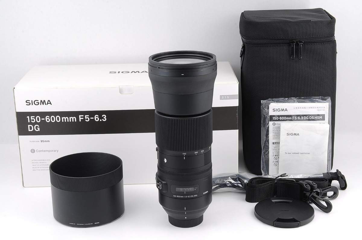 SIGMA Contemp 150-600mm ニコンF Sigma 150-600mm F/5-6.3 DG OS HSM Contemporary Lens for