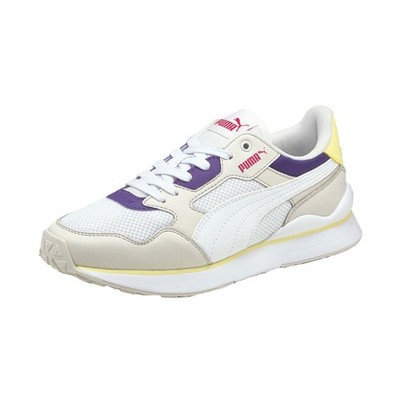PUMA R78 Futr Lace Up Womens Off White Sneakers Casual Shoes