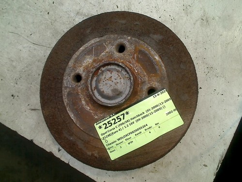 RADLAGER Opel Corsa C (F08/68) Hatchback 1.2 16V (Z12XE(Euro 4)) 2002 #115537