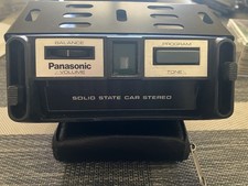 Panasonic Stereo 8 Track Car Player Model Cx-325eu Works Perfect New Belt Tested Panasonic Stereo 8 Track Car Player Model Cx-325eu Works Perfect New Belt Tested