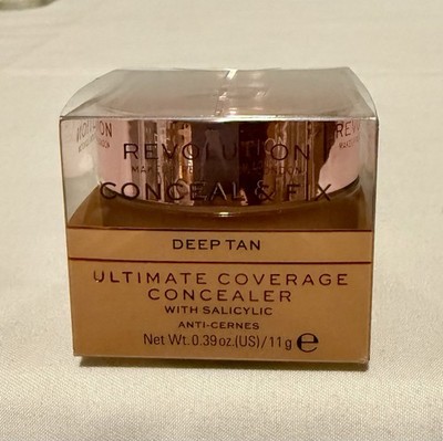 Revolution Conceal & Fix Ultimate Deep Coverage Concealer Deep Tan