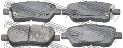 FEBEST HONDA Pad Kit Disc Brake Rear 0301-RB2R