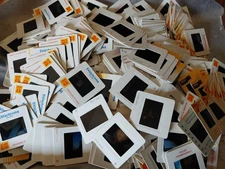 Paper Border 35mm Slides Random Mix By the Pound Multiple Discounts FREE US SHIP