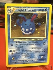 Light Azumarill 13/105 Rare Neo Destiny Pokemon Unlimited Holo MP w/ Swirl on eBay