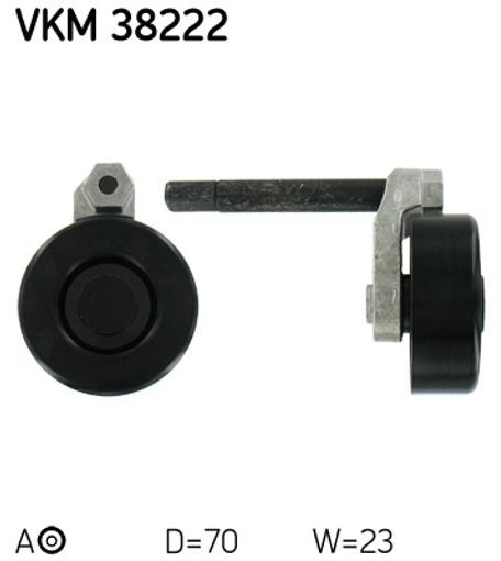 Aux Belt Tensioner VKM38222 SKF Drive V-Ribbed 64552354036 Quality Guaranteed - Image 16
