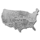 5 oz Elemetal USA 250th Anniversary .999 Fine Silver Bar - Sealed