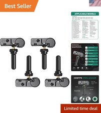 TPMS Sensor,GM 315Mhz Tire Pressure Monitoring Sensor Compatible for Chevy Si...