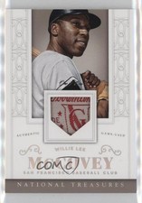 2014 Panini National Treasures Brand Logos Prime 1/1 Willie McCovey #59 HOF 4f5