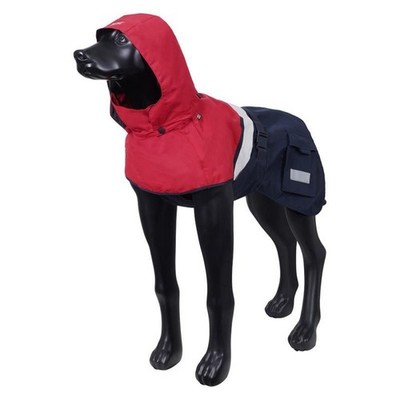 RUKKA PETS Wellenförmiger Regenmantel Chili 40 Für Haustiere Neu
