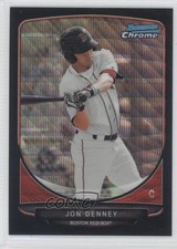 2013 Bowman Draft Picks Chrome Black Wave Refractor Jonathan Denney Jon 0f8