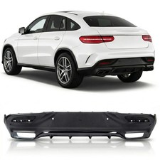 Heckstoßstangendiffusor Schwarz passend für Mercedes GLE Coupe C292 2015-2019 Heckstoßstangendiffusor Schwarz passend für Mercedes GLE Coupe C292 2015-2019