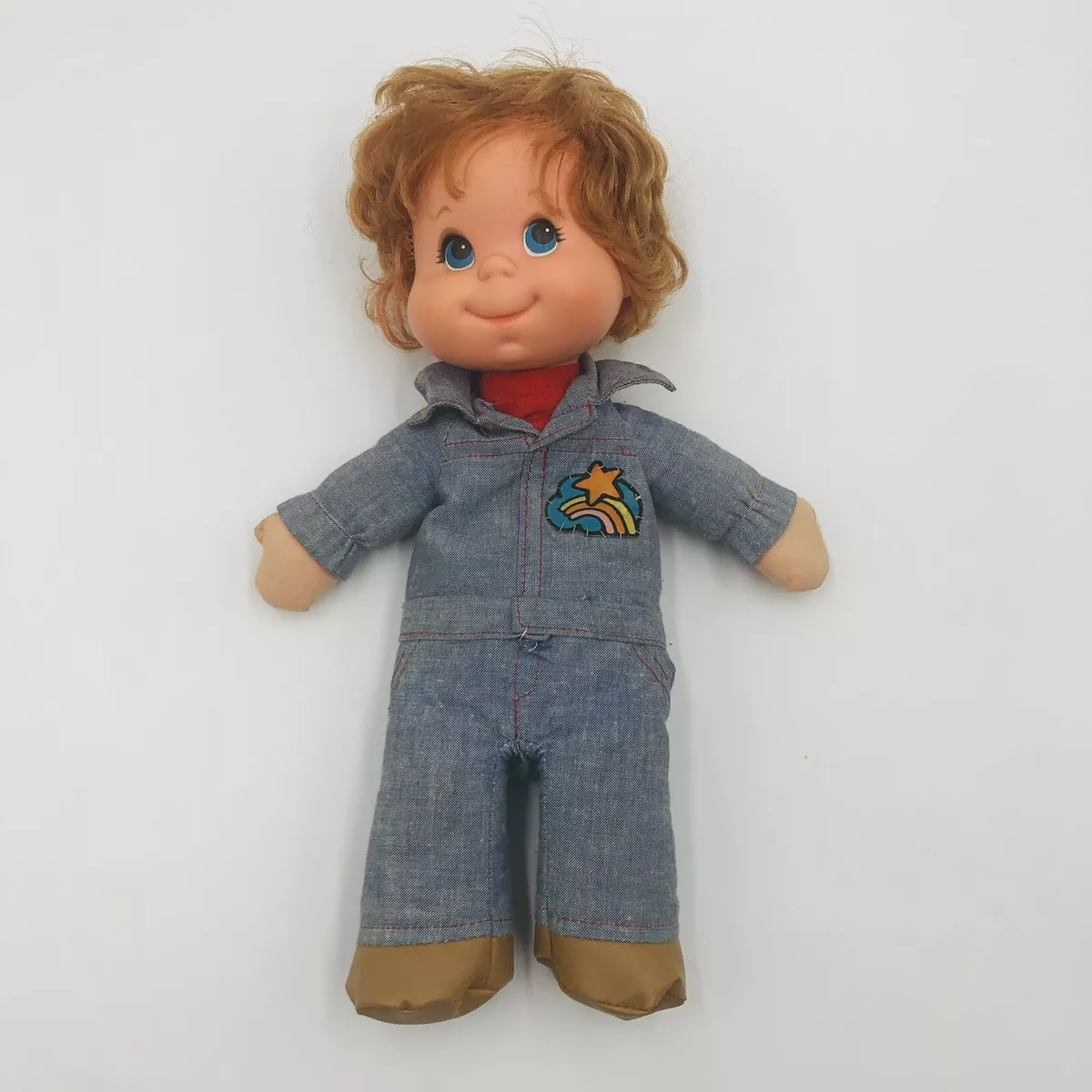 Vintage 1974 Mattel Jeans Beans Baby Beans Biffy Boy Has Sticker